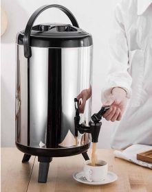 SOGA 16L Portable Insulated Cold/Heat Coffee Tea Beer Barrel Brew Pot With Dispenser