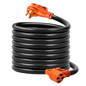 VEVOR 25ft RV Extension Cord Power Cord 50Amp NEMA 14-50R/NEMA 14-50P ETL Listed