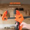 VEVOR Bar Clamps for Woodworking, 2-Pack 12" One-Handed Clamp/Spreader, Quick-Change F Clamp with 300 lbs Load Limit