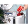 SOGA 12L Stainless Steel Insulated Stock Pot Dispenser Hot and Cold with Tap