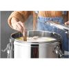 SOGA 12L Stainless Steel Insulated Stock Pot Dispenser Hot and Cold with Tap