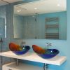 colorful leaf shape sink