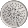 6 Spray Settings High Pressure Shower Head 5" Rain Fixed Showerhead - Brushed Nickel Adjustable Shower Head with Anti-Clogging Nozzles; Low Flow Easil