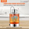 VEVOR Alcohol Still, 9 Gal 30L Water Alcohol Distiller