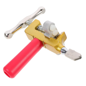 2 In 1 Glass Tile Cutter Hand Tool With Glass Breaking Pliers, Mirror Cutting Kit With 3 Tungsten Steel Blade For Home DIY Cutting Glass (Option: A kit)
