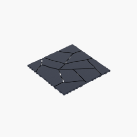 Waterproof, Wear-resistant, DIY Assembly, Garden, Courtyard, Balcony,plastic Flooring (Option: Dark Gray)