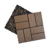 Wood Plastic Composite Deck Tiles Set of 20pcs, Composite Decking Resist Rust, Water, Weather, Indoor&Outdoor, DIY Interlocking Decking Tiles