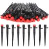 1 Pack 30-200 Drip Irrigation System Automatic Drip Sprinkler Connected 4/7 " Watering Garden Hose With Long-pole 8 Holes And 360° Rotating Drip Irrig