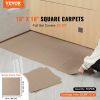 VEVOR Carpet Tiles Peel and Stick, 18' x 18' Squares Self Adhesive Carpet Floor Tile, Soft Padded Carpet Tiles